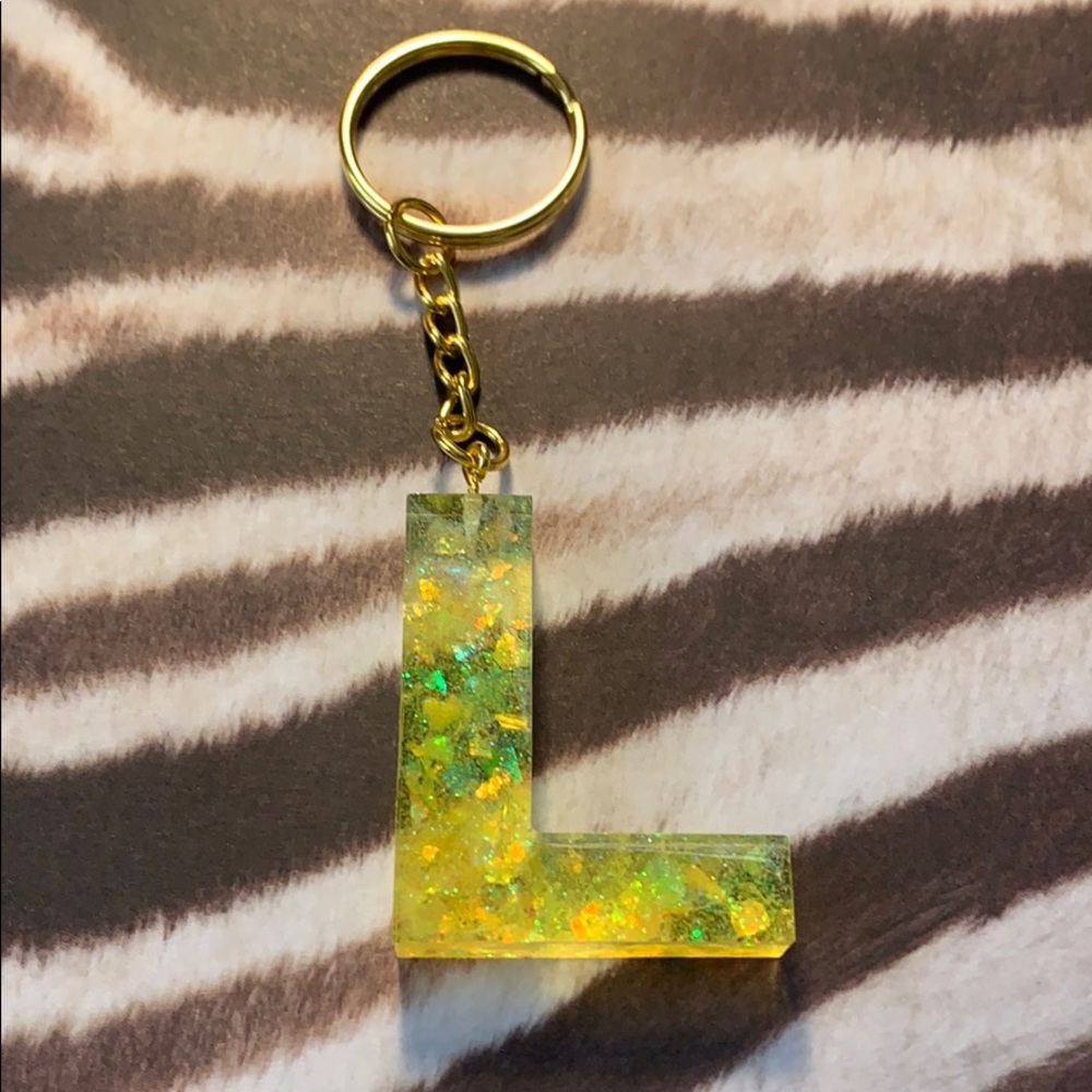 Resin keychain handmade
